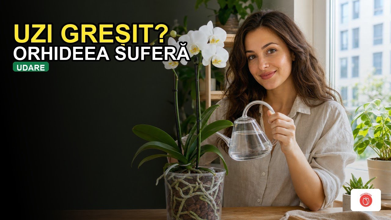 ✔️ Cum trebuie să udați corect orhideele, 🔴 când și cât de frecvent !