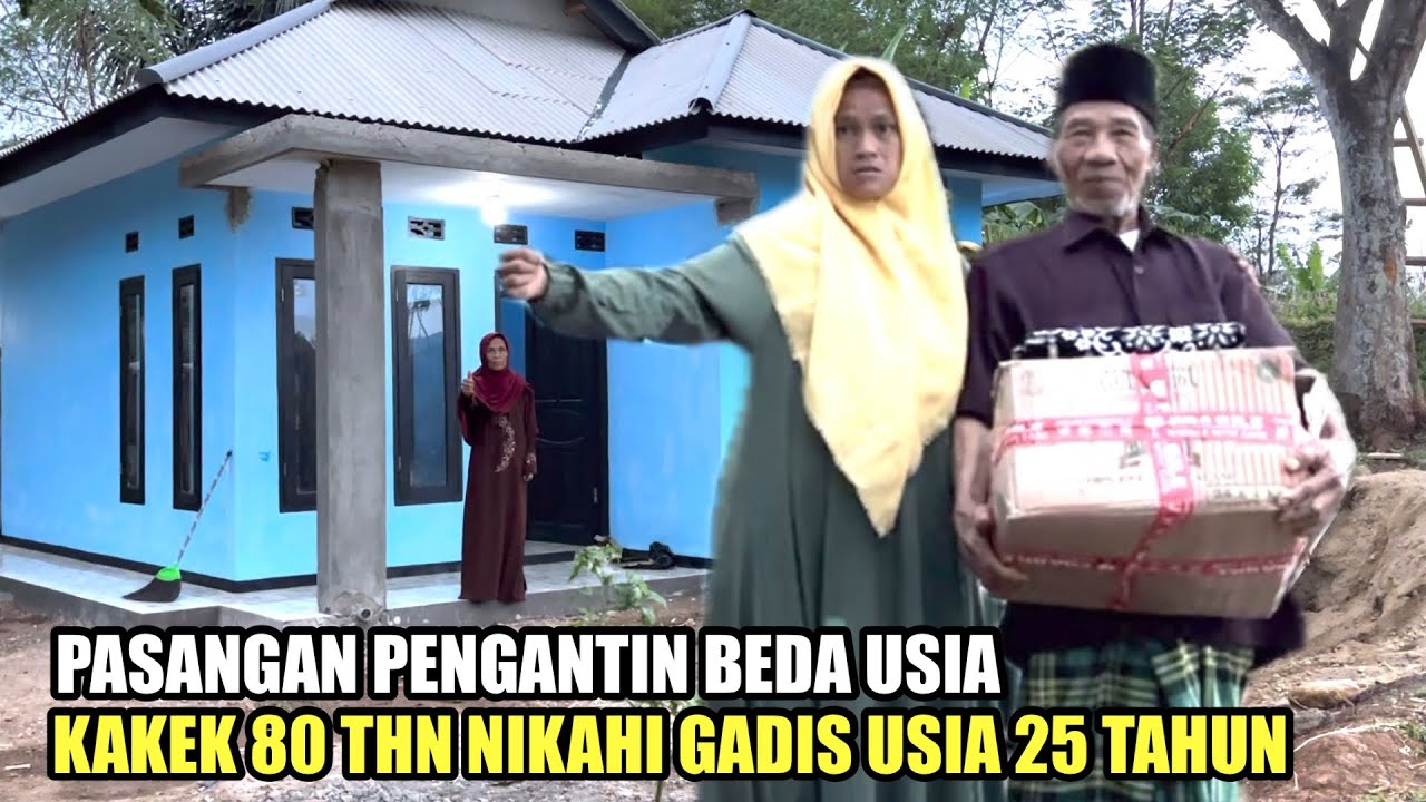 RUMAH MEWAH MILIK PASANGAN PENGANTIN BEDA USIA RATNA DAN PAK KUSNADI HAMPIR SELESAI DI BEDAH