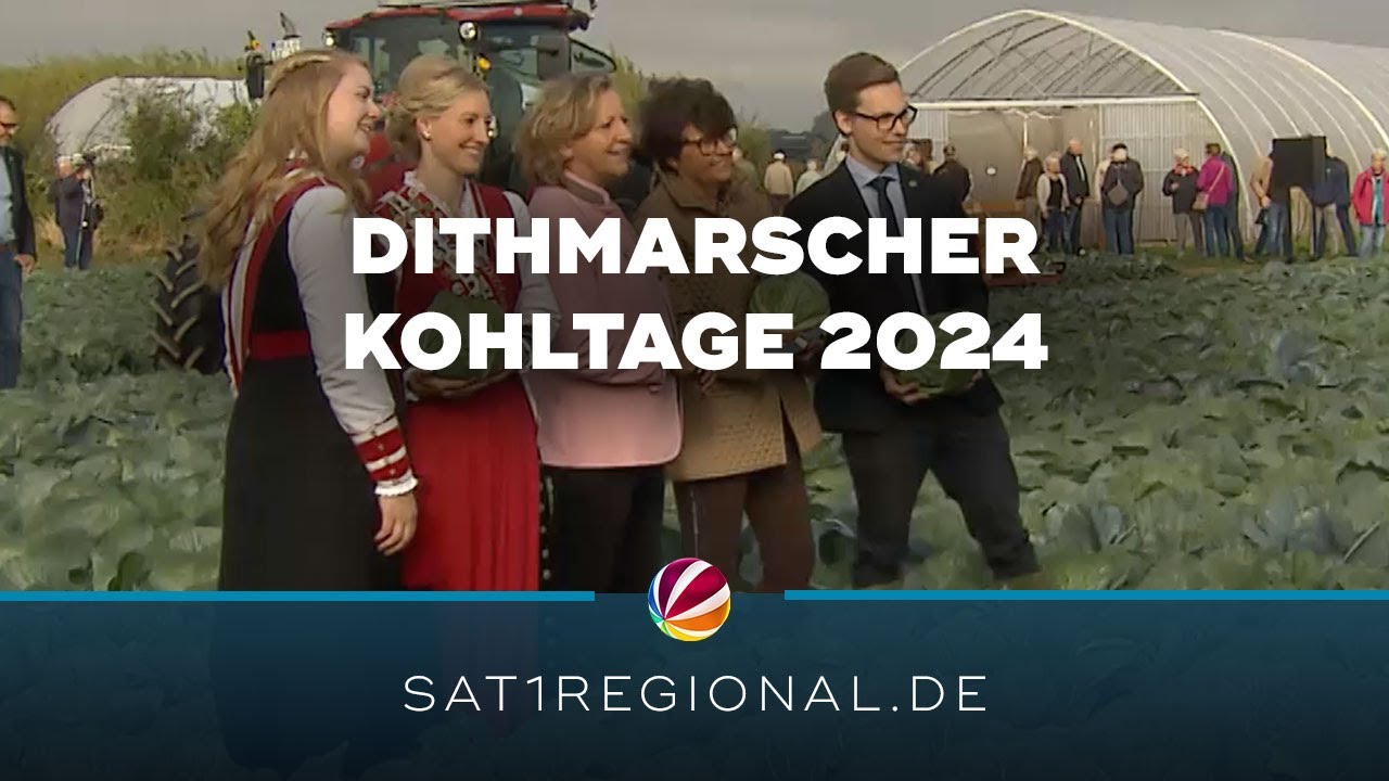 Dithmarscher Kohltage 2024 in Marne feierlich eingeläutet