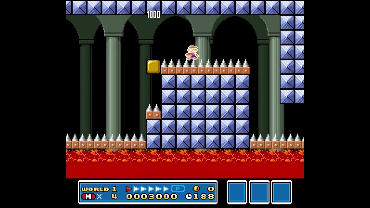 ElBlocko World 4 Fort#2 | SMAS SMB3 Custom Level