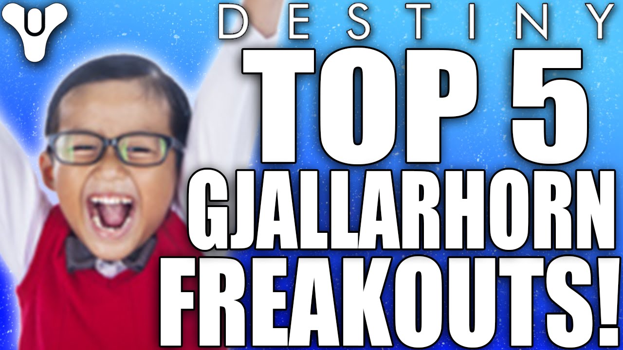 Destiny: Funny Top 5 Reactions To Gjallarhorn Loot Drop / Episode 95