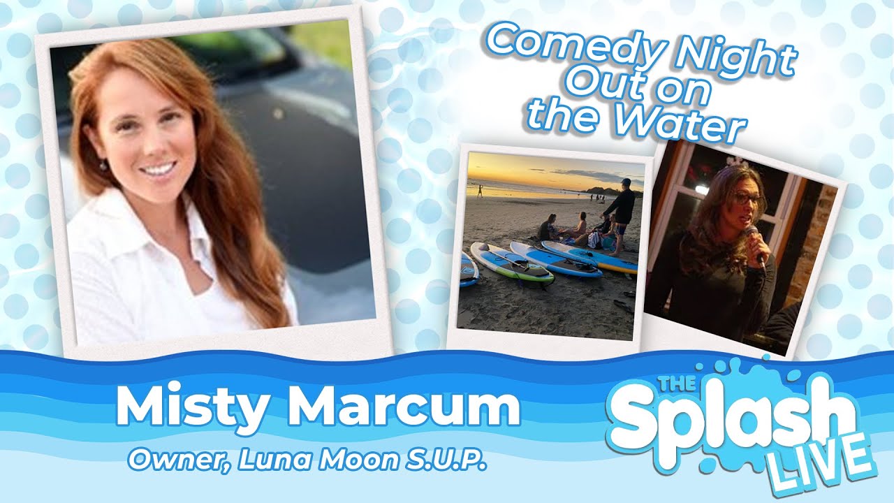 Yoga & Comedy Out on the Water with Luna Moon SUP Yoga! | Misty Marcum