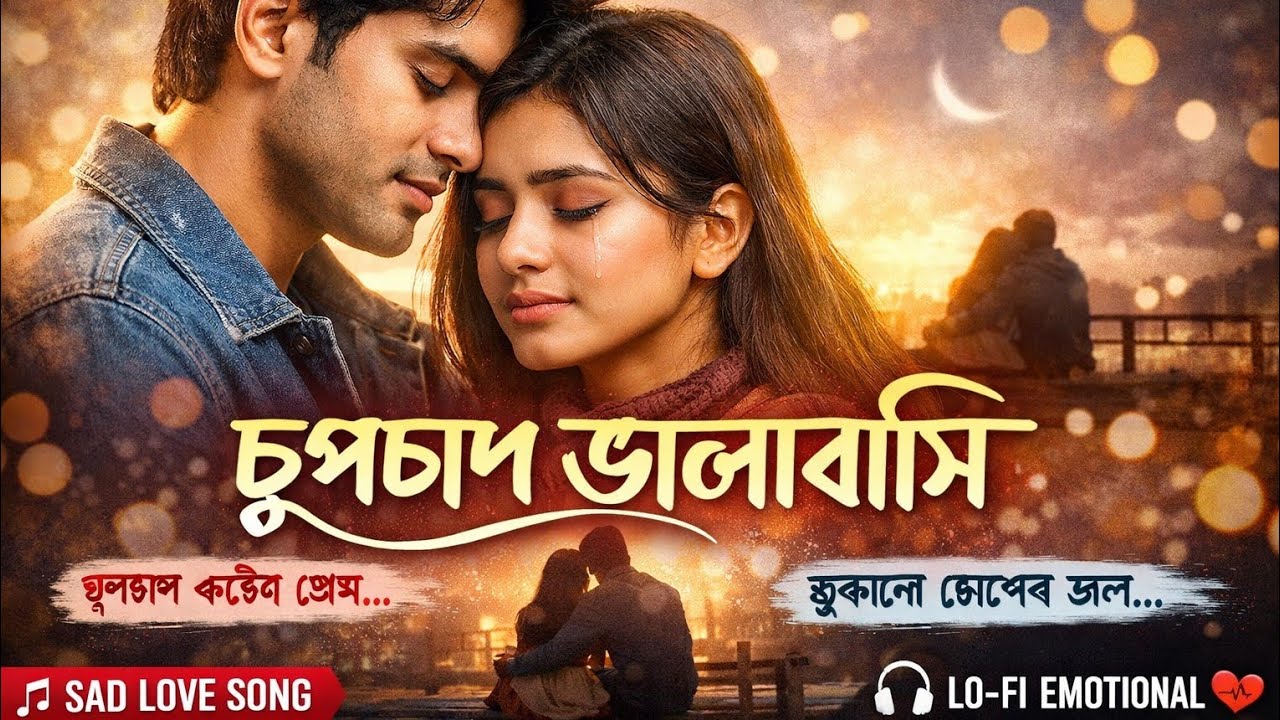 চুপচাপ ভালোবাসি | Sad Bangla Emotional Song | Heart Touching Love Song 2026