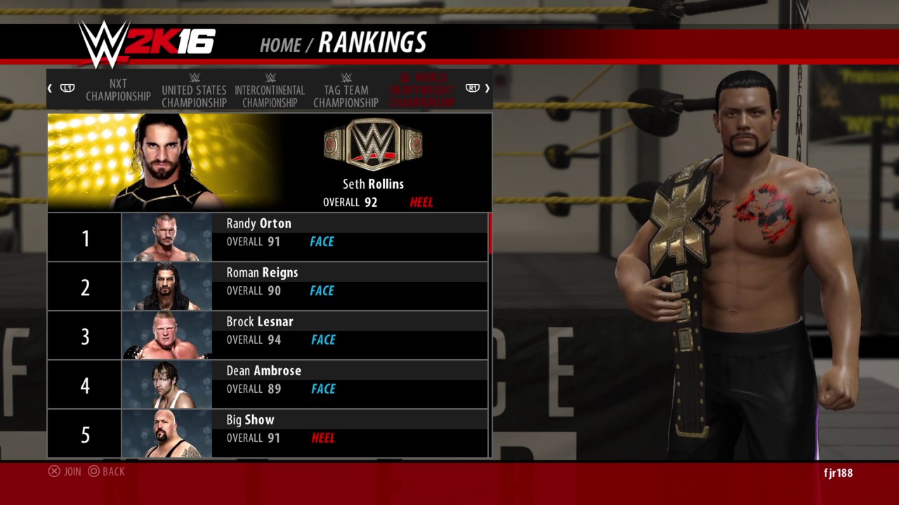 WWE 2K16 my career mode tips