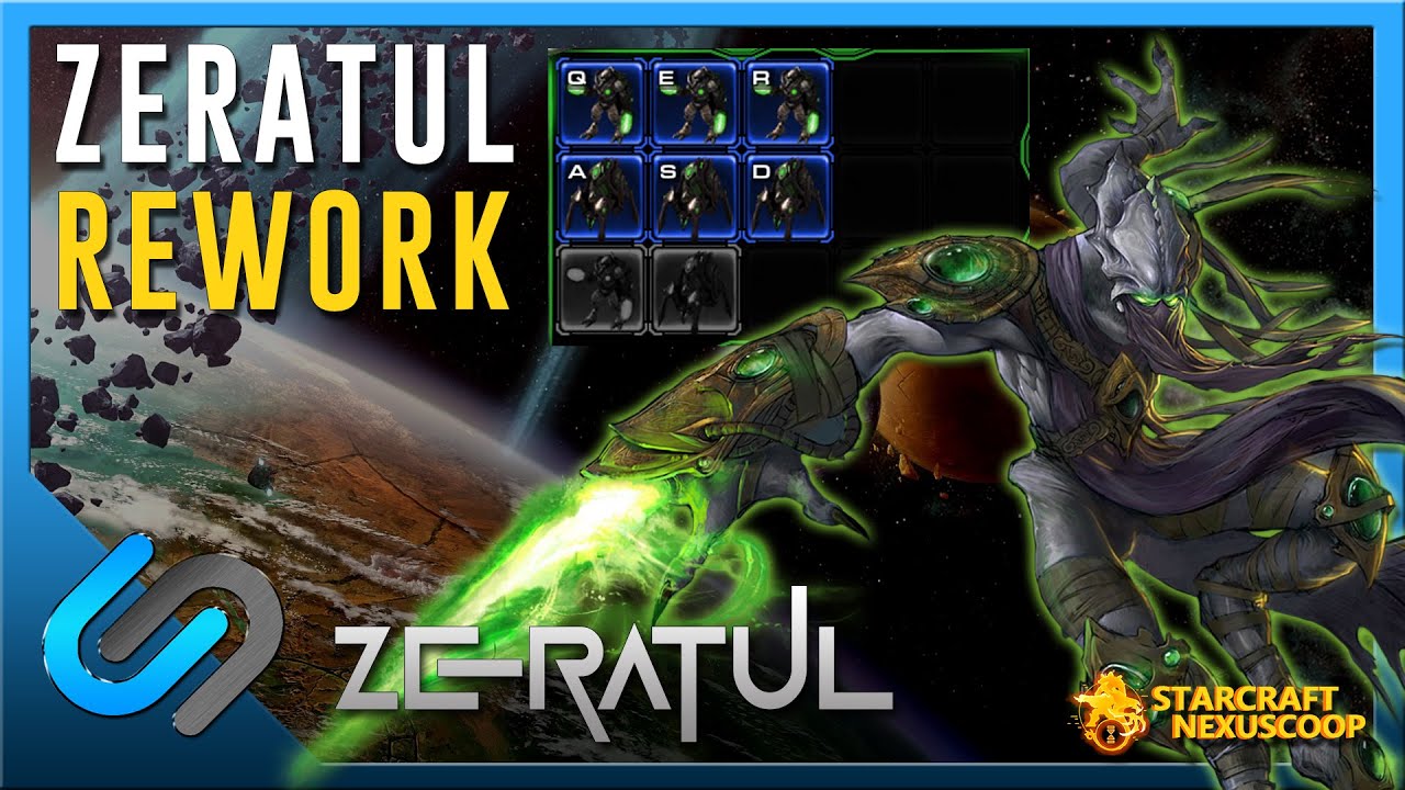 New TOP BAR make this too EZ!!! Scythe of Amon - Zeratul || Nexus Co-op Starcraft 2