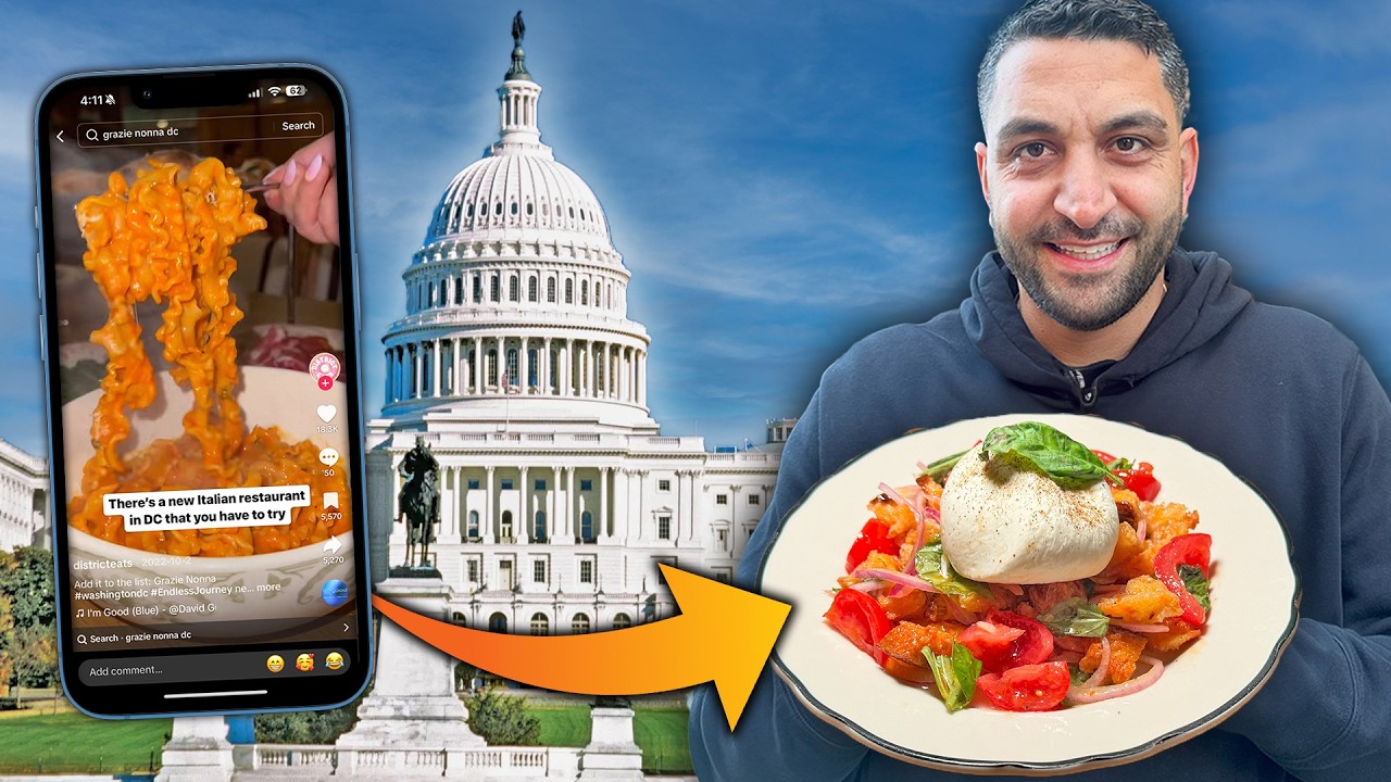 I tried VIRAL food in Washington D.C.