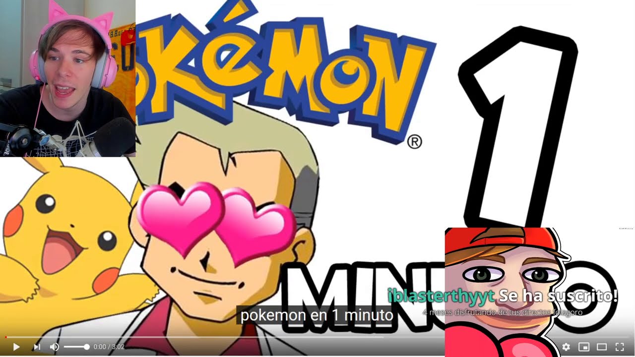 Folagor Reacciona POKÉMON EN 1 MINUTO DE elrubius