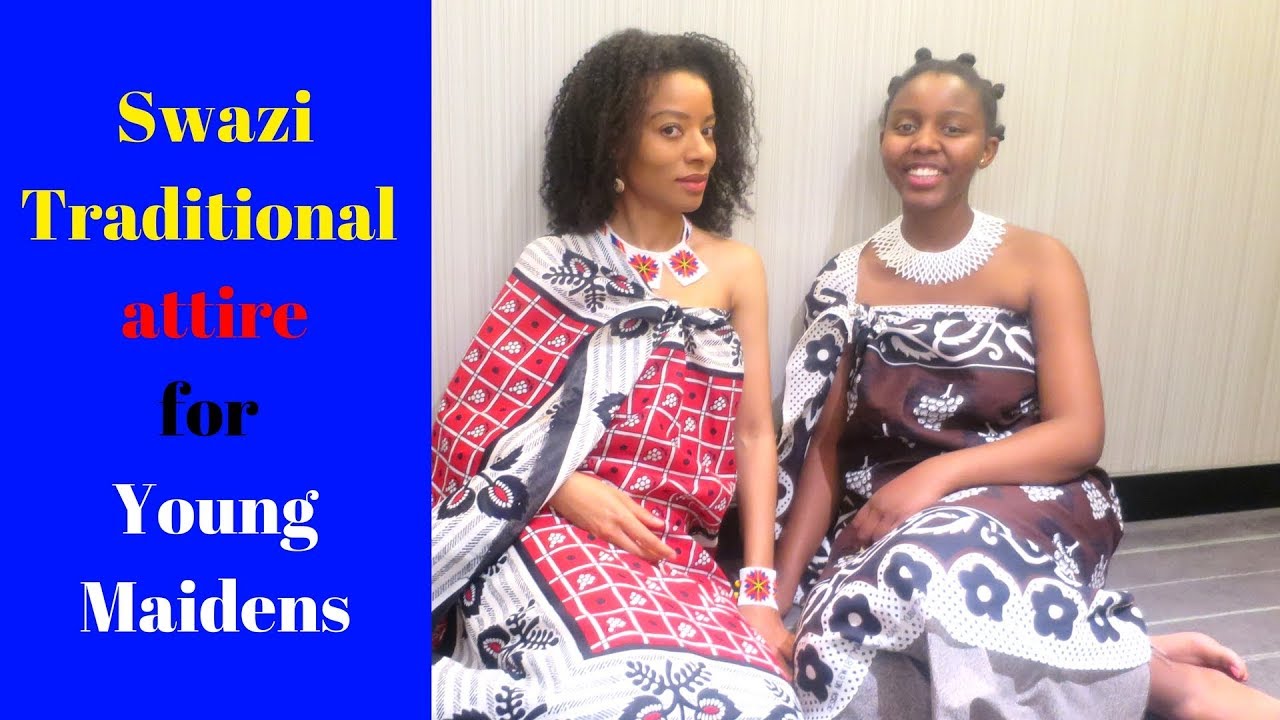 How To Wear Swazi Maiden Traditional Attire| Swazi YouTuber in SA| 08 Sept 2017