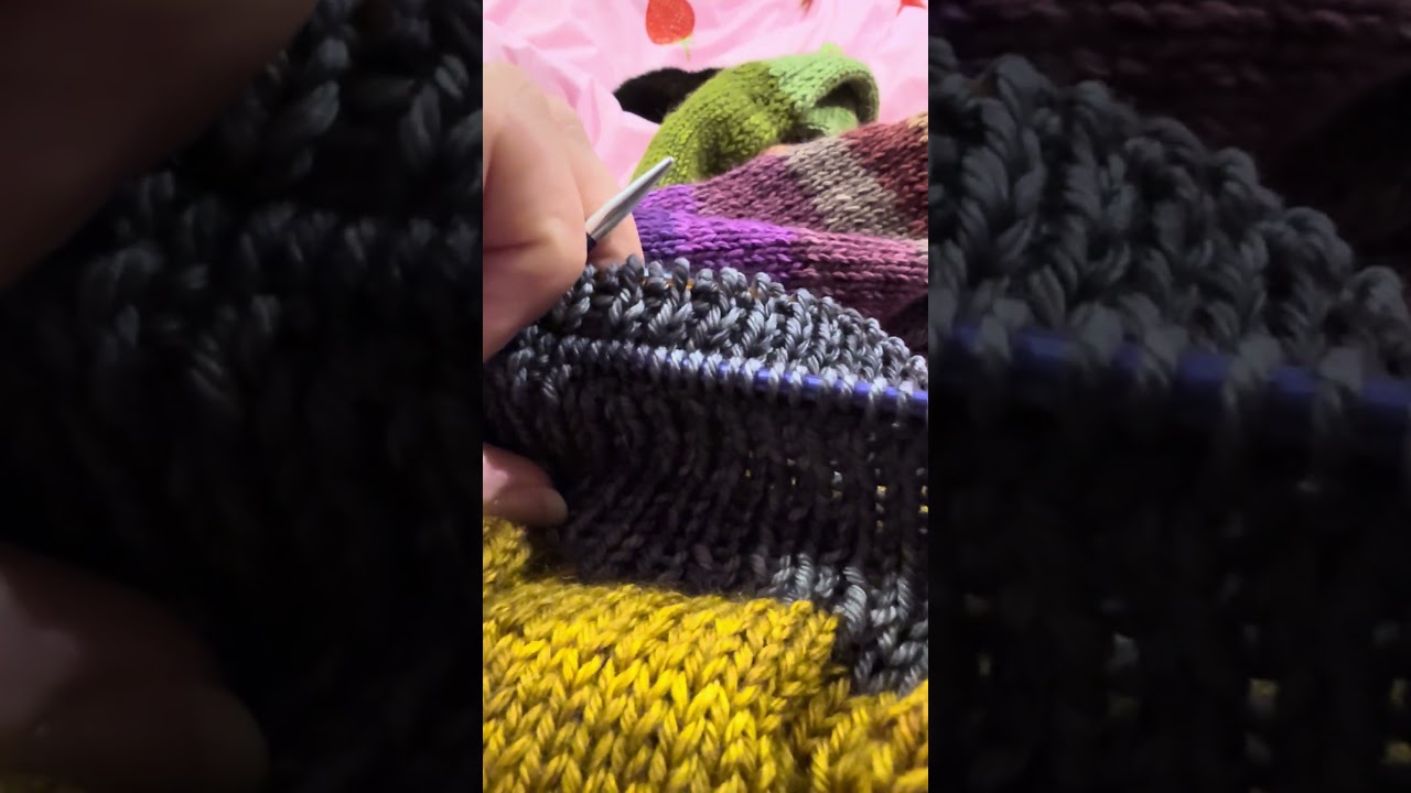 #ursinasweater #ursina #knitting #knitter #wip #finishitfebruary #ribbing #raglan