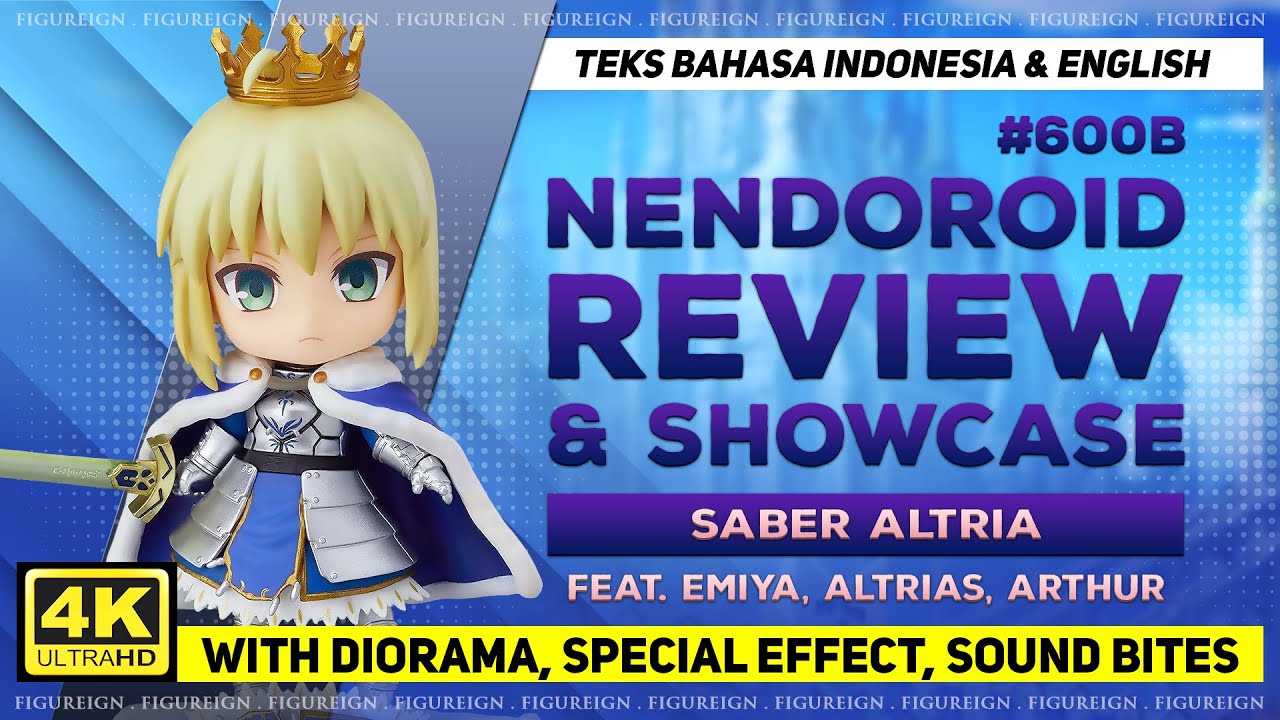 [EP 109] Nendoroid Saber Altria True Name Ver. | Fate Grand Order FGO Review Unboxing