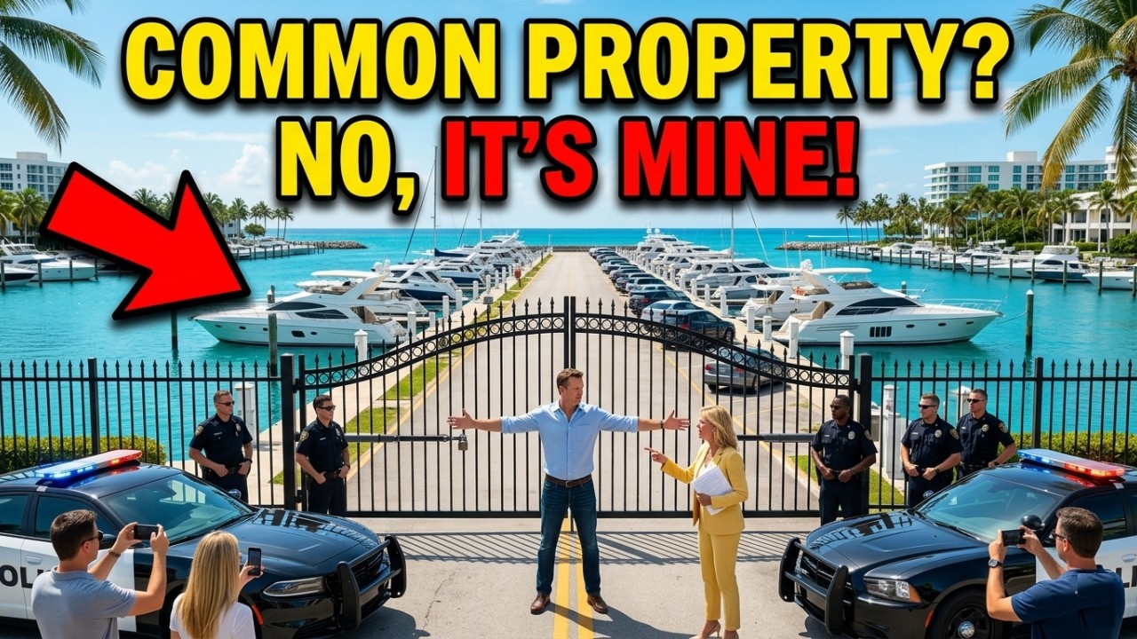 HOA Karen Freaked Out When I Locked My Marina Gate — Screamed “It’s Common Property!”