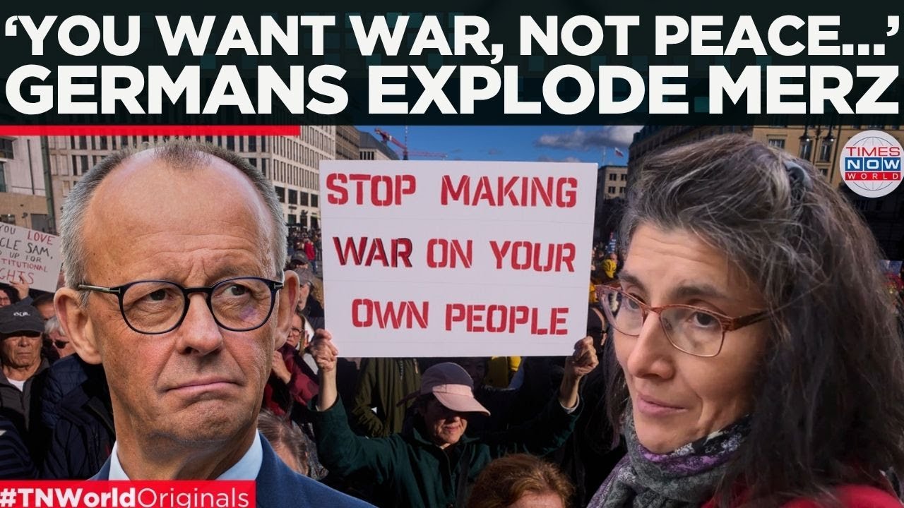 Germany Is Dying? Protesters March Against Merz Govt Over Fueling War With Russia | World News