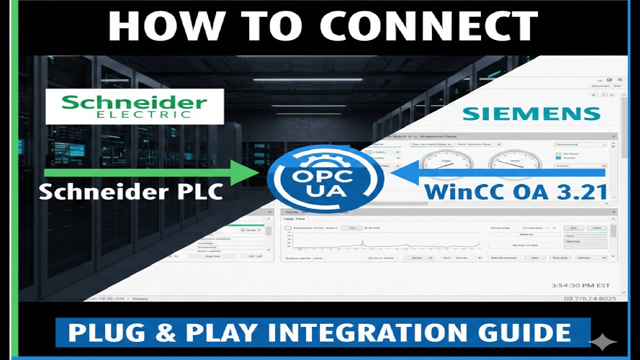 Как подключить ПЛК Schneider к Siemens WinCC OA 3.21 через OPC UA | Руководство по интеграции