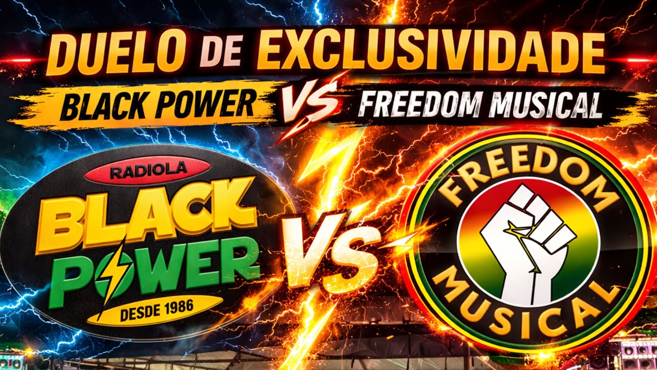 UMA DE CADA_FREEDOM MUSICAL VS BLACK POWER_POV. URUGUAIANA_CENTRAL-MA_DJ EMERSON BLACK VS DJ MARCELO