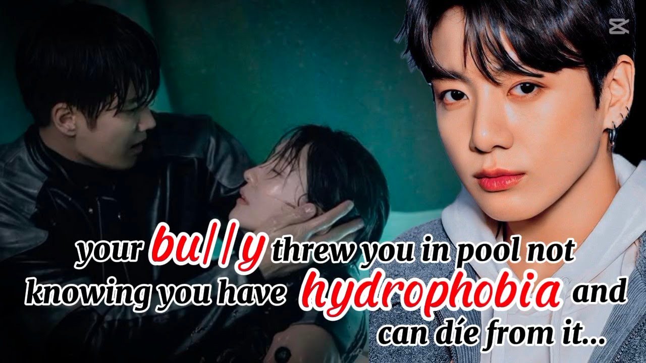 Your bu||y threw you in the pool not knowing you have hydrophobia and can d!e #berrykook #jkff 