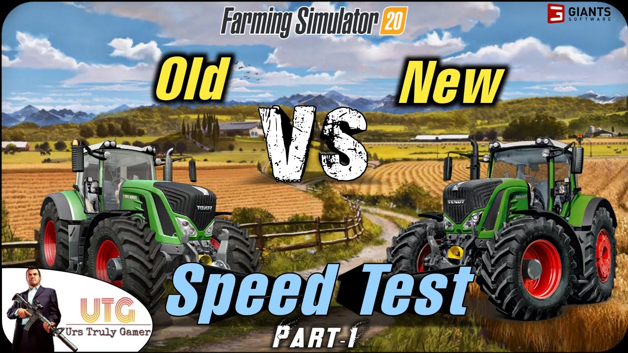 Speed Test! between Old and New Vehicles in FS 20 | Part 1