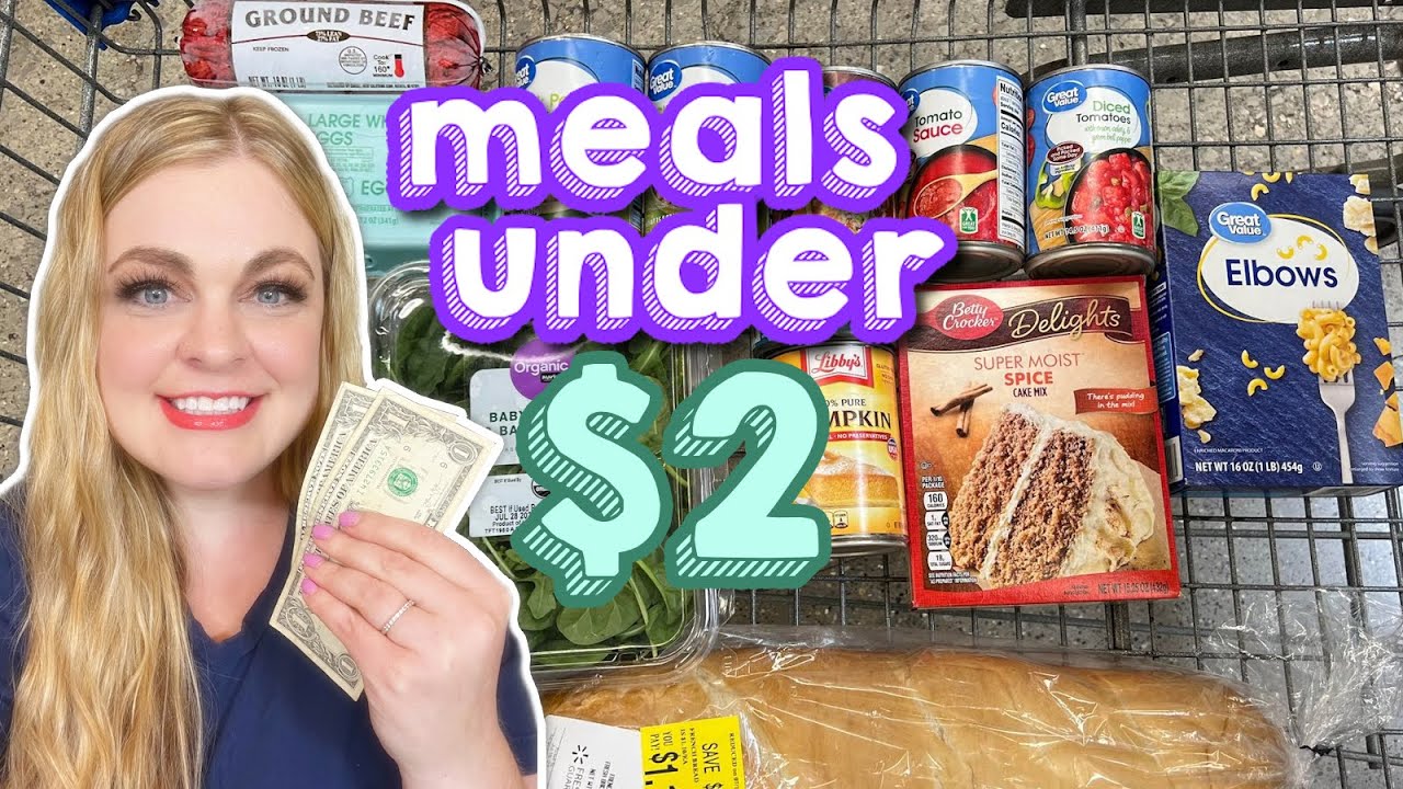 Budget Meal Plan: Delicious & Filling Meals | 1 Adult Breakfast/Lunch/Dinner 4 Days $20 Total