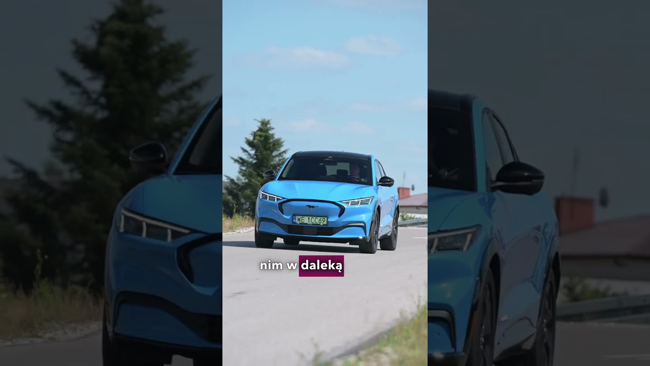 Ford Mustang Mach-E zachwyci miłośnik&oacute;w sportowej jazdy i nowoczesnych technologii #reklama