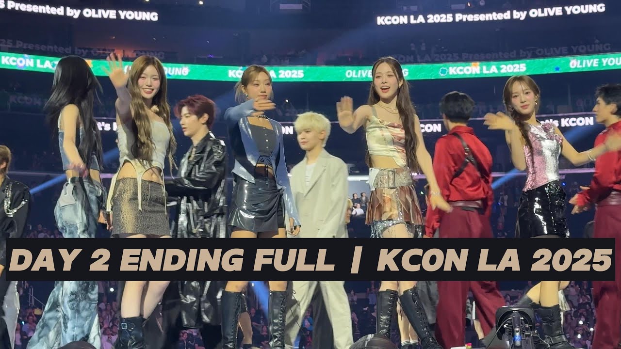 [4K] DAY 2 Ending Full | KCON LA 2025
