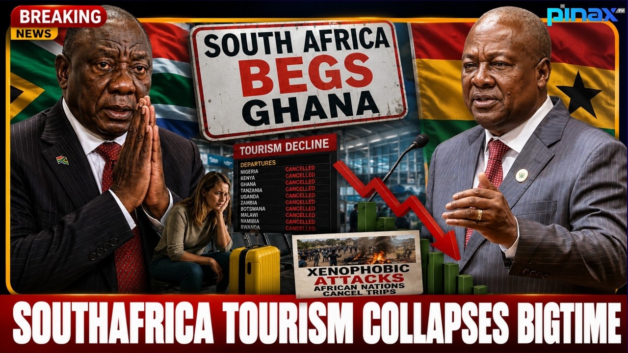 🚨BREAKING: SOUTH AFRICA TOURISM C0LLAPSES as Ghana & Africans Cancel Trips Over Xen0ph0bic Att@cks