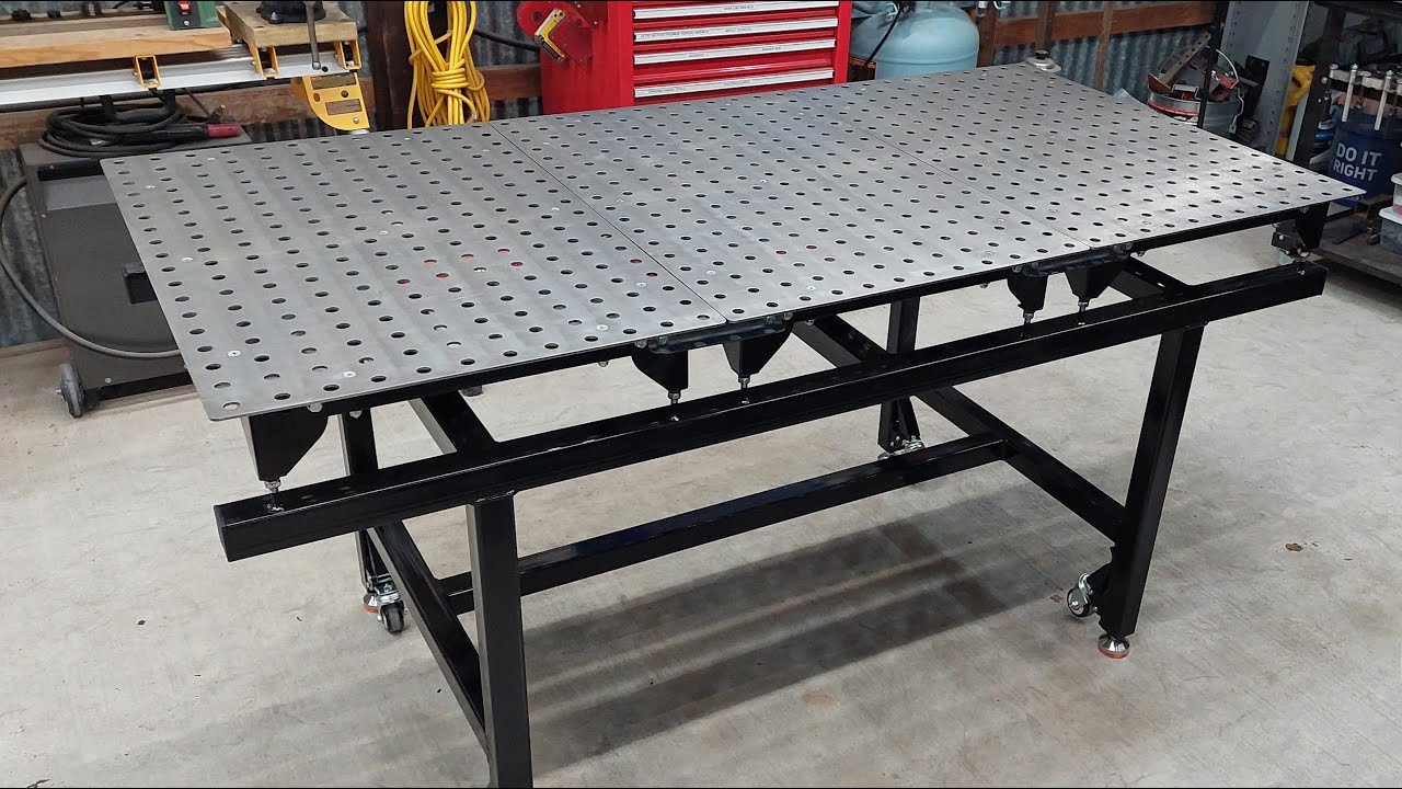 A Better Welding Table - Harbor Freight - Upgrades - Welding DIY