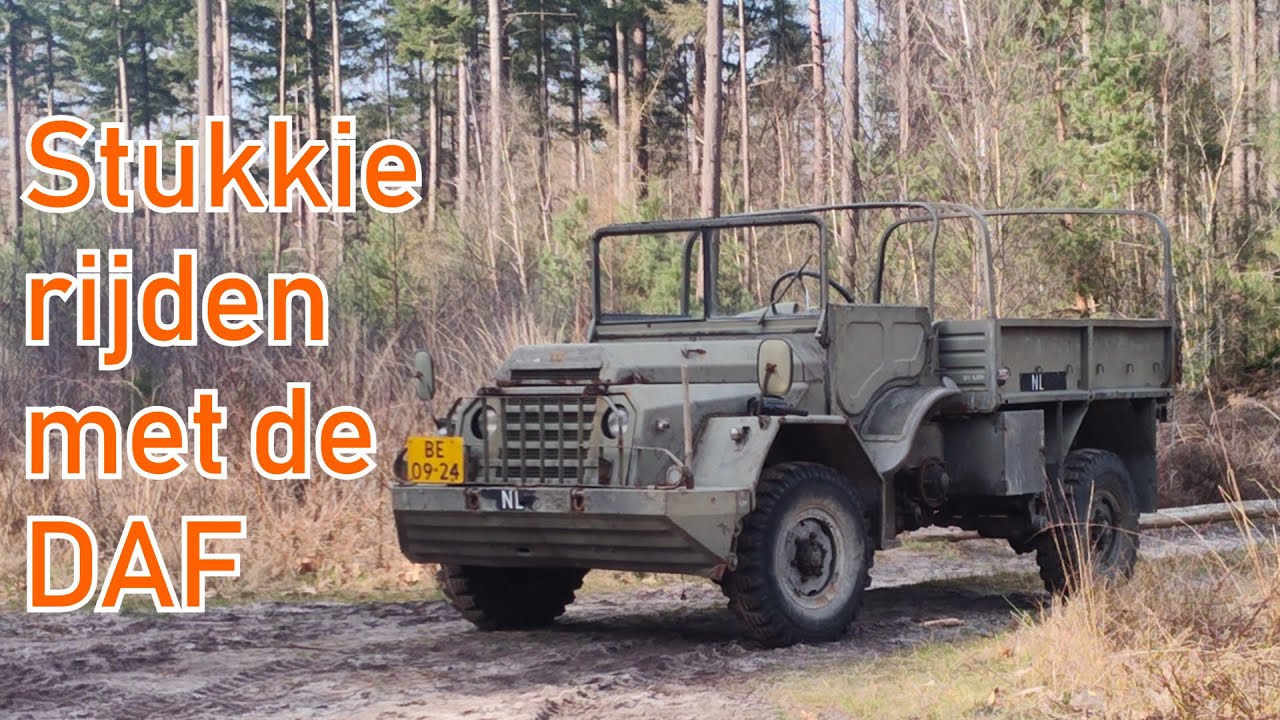 Dit ex-militaire oud ijzer is rijklaar.
