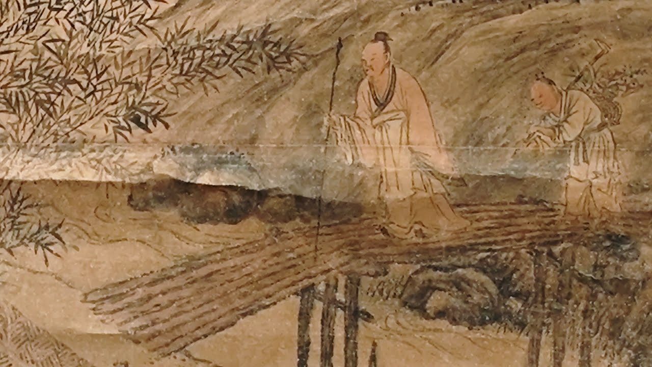 廣州藝術博物院（廣州美術館）「千年風度」館藏古書畫常設展 : 第一回「松蔭」（Pine Shadows）主題展 2026年2月15日。