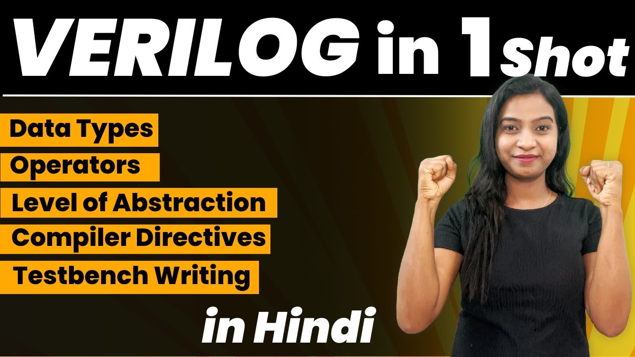 Verilog in One Shot | Verilog for beginners in Hindi