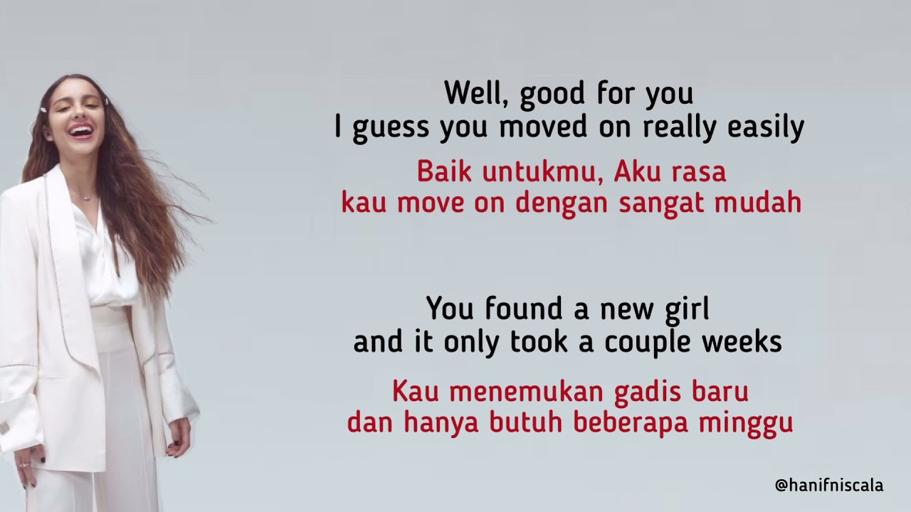 Olivia Rodrigo - Good 4 U | Lirik Terjemahan