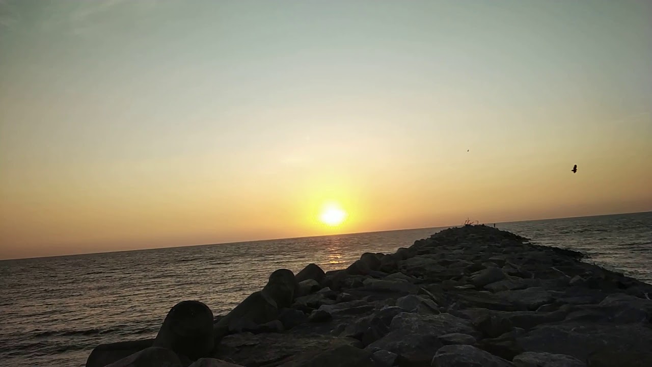 Confluence of River Netravati with Arabian Sea | Mangalore