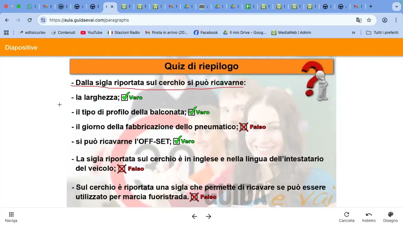 correzione quiz