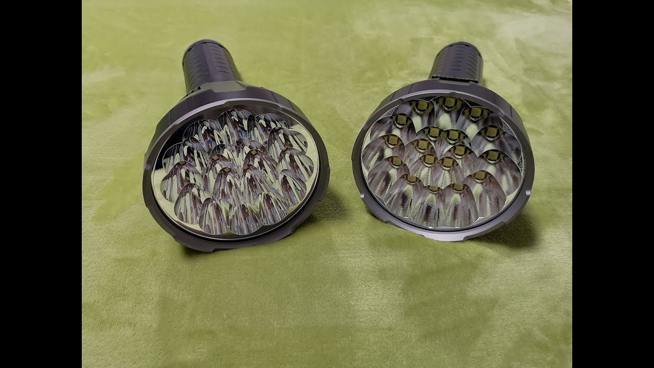 100000 Lumen!! : Imalent MS18 and R90TS prototypes first test - worlds brightest flashlight