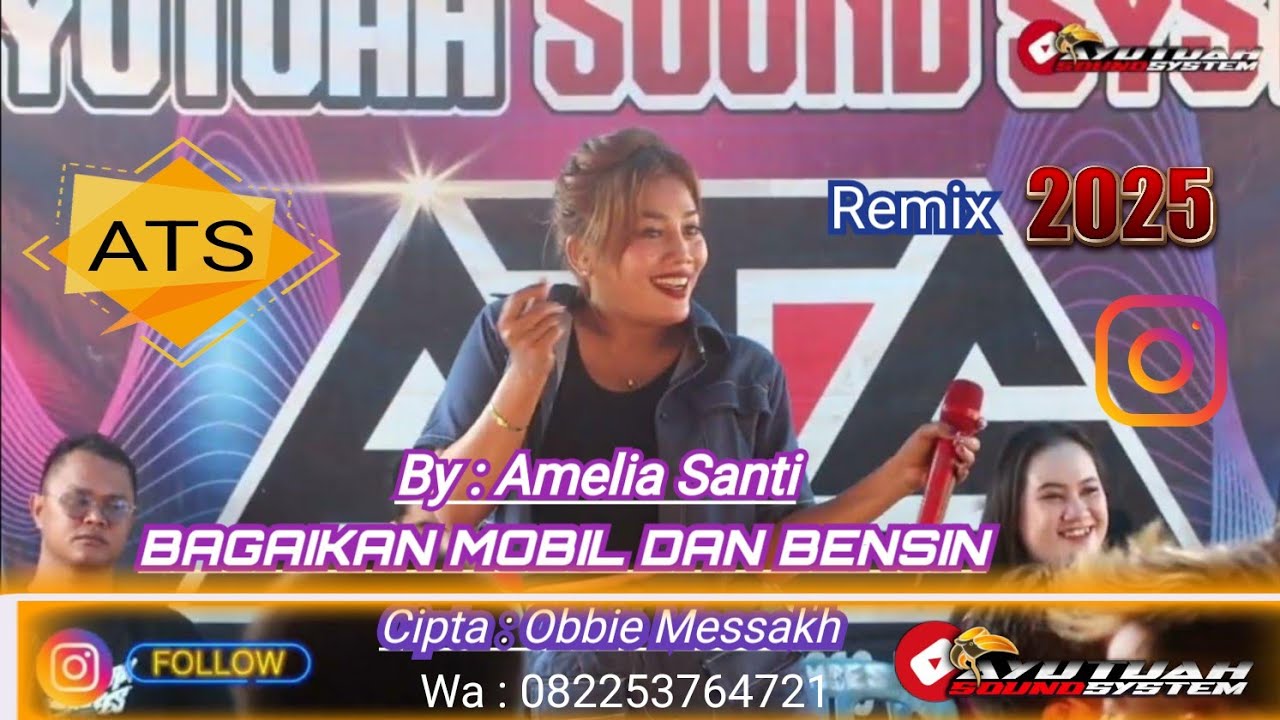 MOBIL DAN BENSIN ~ BY AMELIA SANTI ~ LIVE MUSIK DIDESA TANJUNG UNTUNG