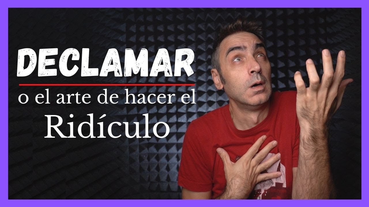 Errores Típicos al Declamar y Cómo NO Sobreactuar