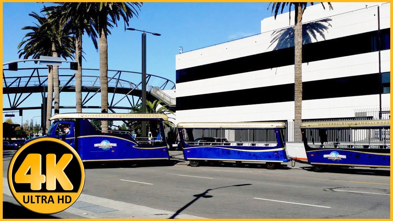 Free Shuttle to Universal Studios Hollywood Los Angeles [4K]