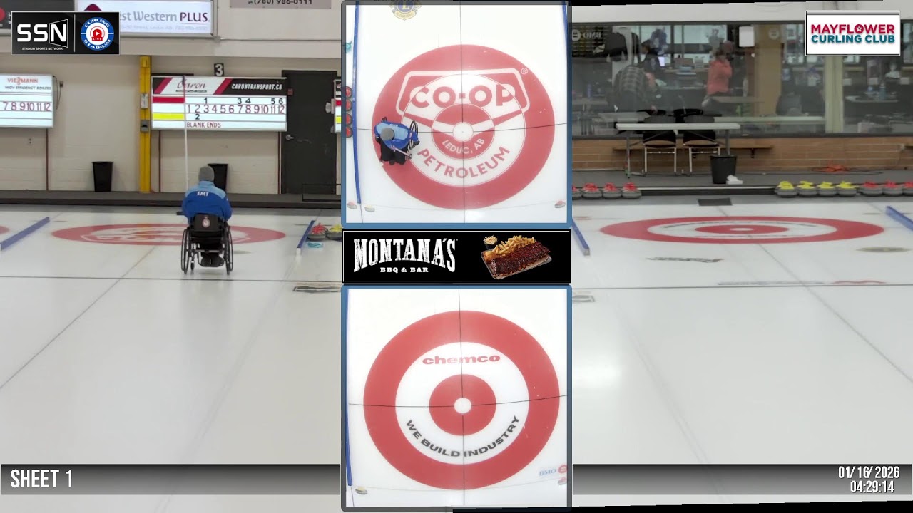 Pearle/Broughton vs. Ogawa/Nakajima - Draw 5 - Leduc Mixed Doubles Wheelchair Curling Event [3]