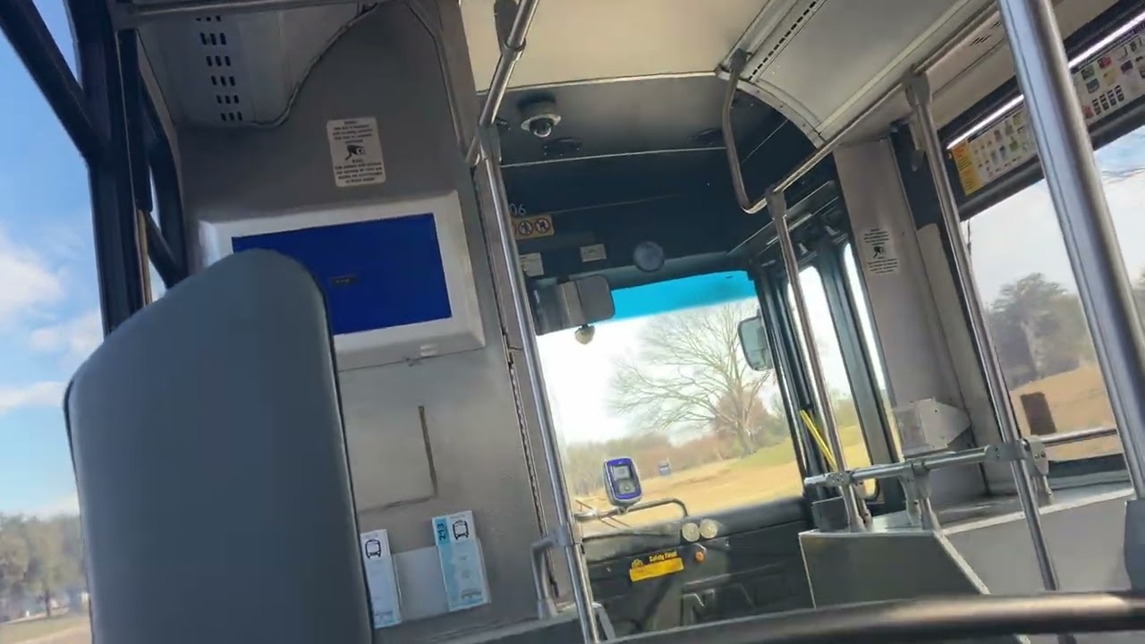 DART bus route 254 northwest Plano park and ride part 1