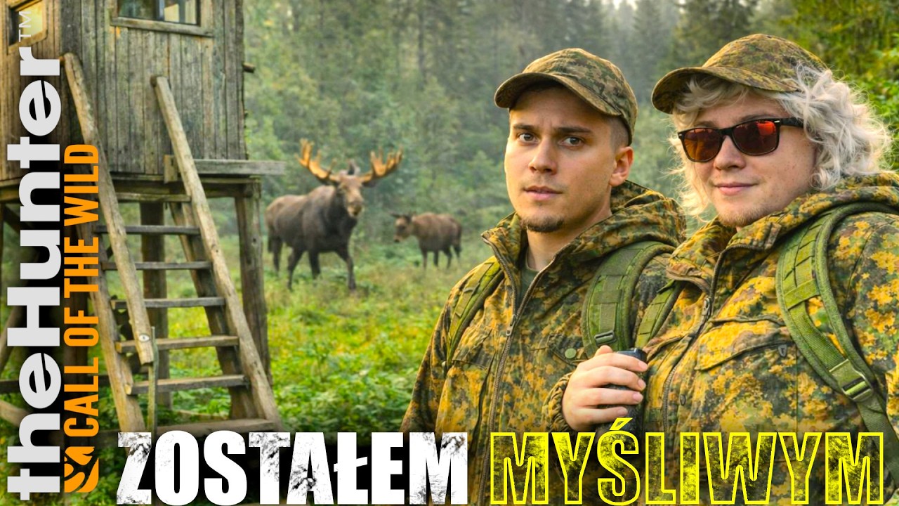 ZOSTAŁEM MYŚLIWYM 🌲😎 PIERWSZE PROBLEMY NA POLOWANIU...