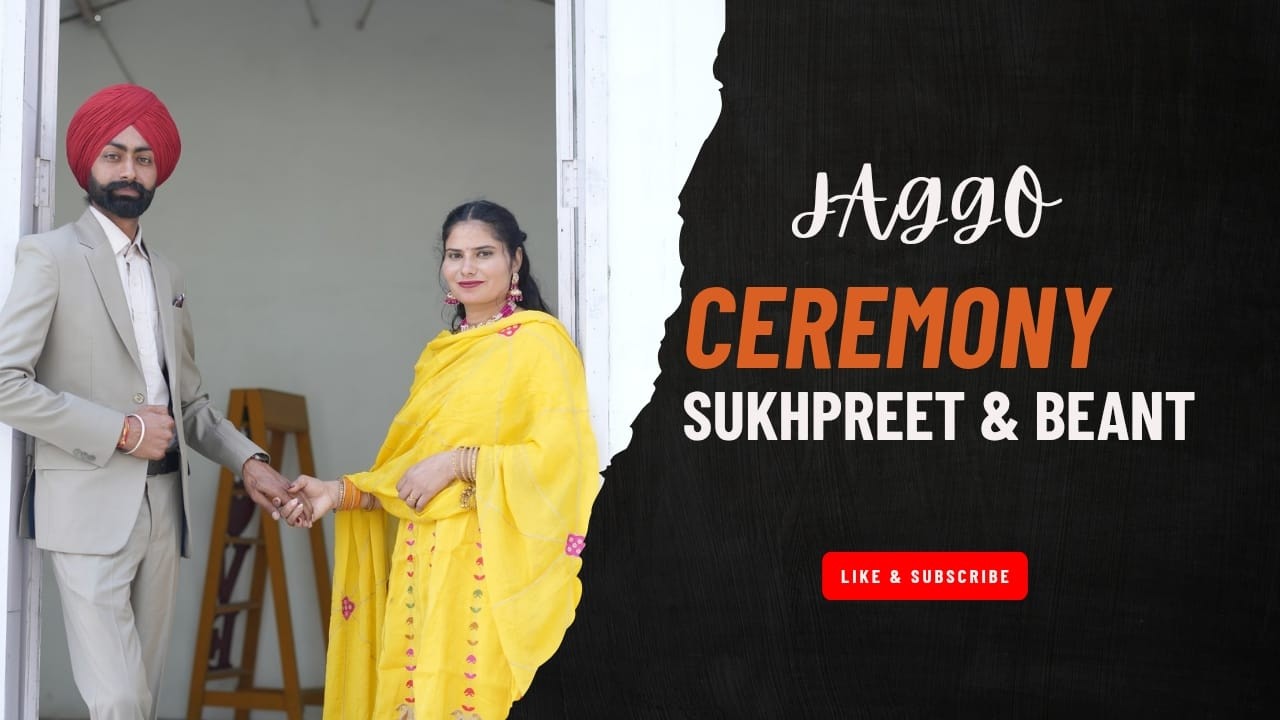 🔴LIVE JAGGO CEREMONY II SUKHPREET & BEANT II DHILLON PROFESSIONAL PHOTOGRAPHY .M.62399-76802