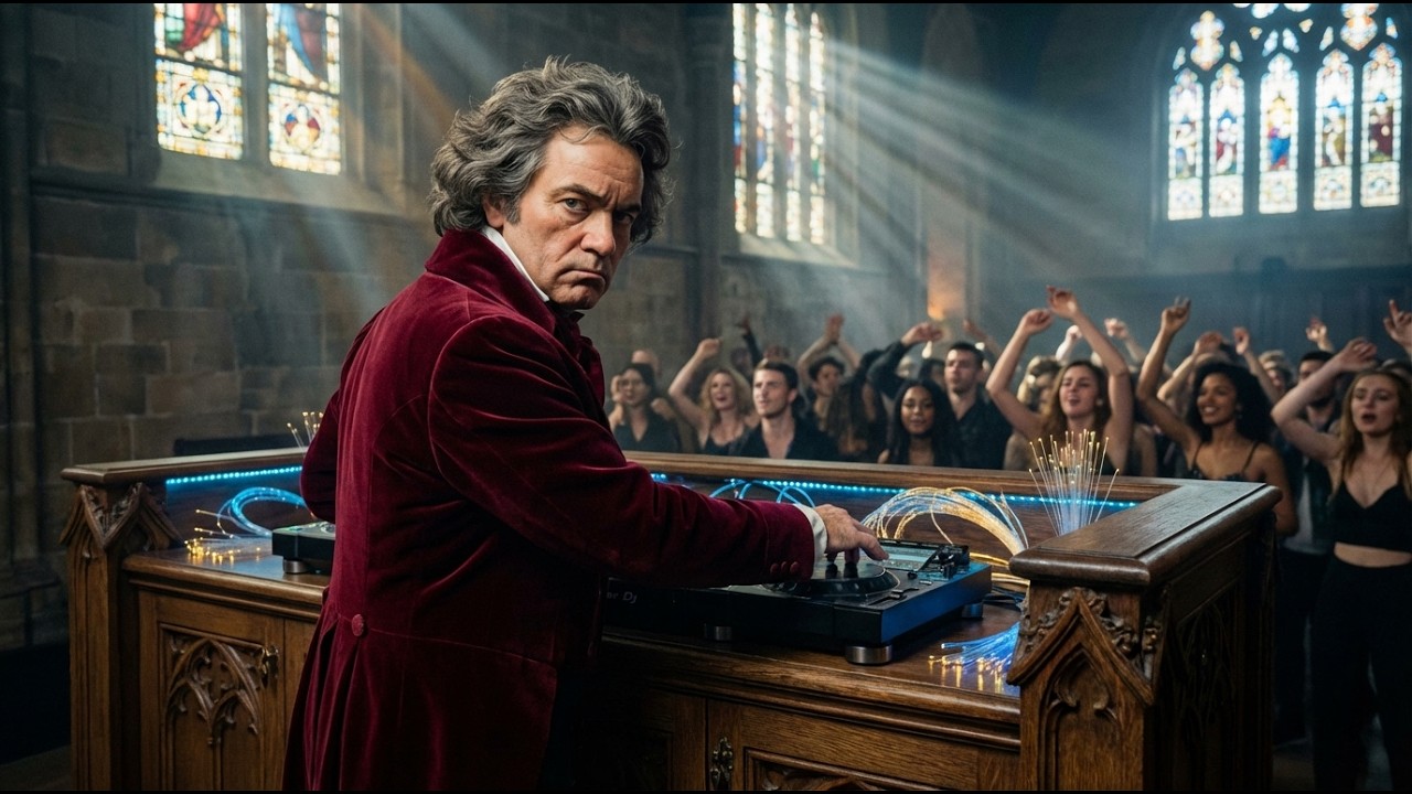 BEETHOVEN: Symphony 5 — Cyber-Baroque Express (Techno Mix)