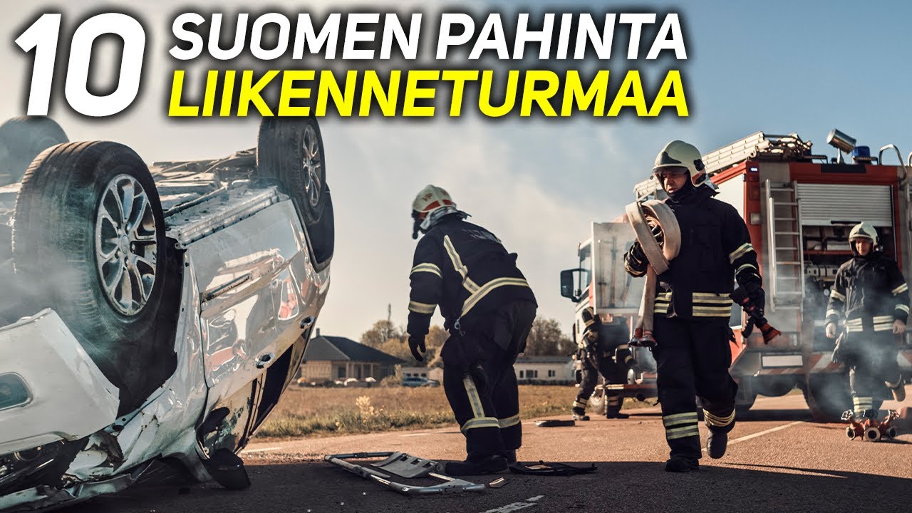10 Suomen pahinta liikenneonnettomuutta