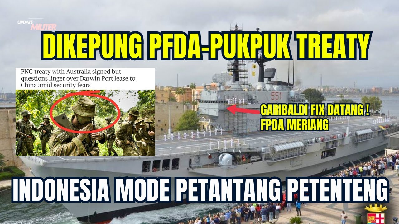 Dikepung FPDA dan Australia, Tapi Indonesia Malah Petantang Petenteng!