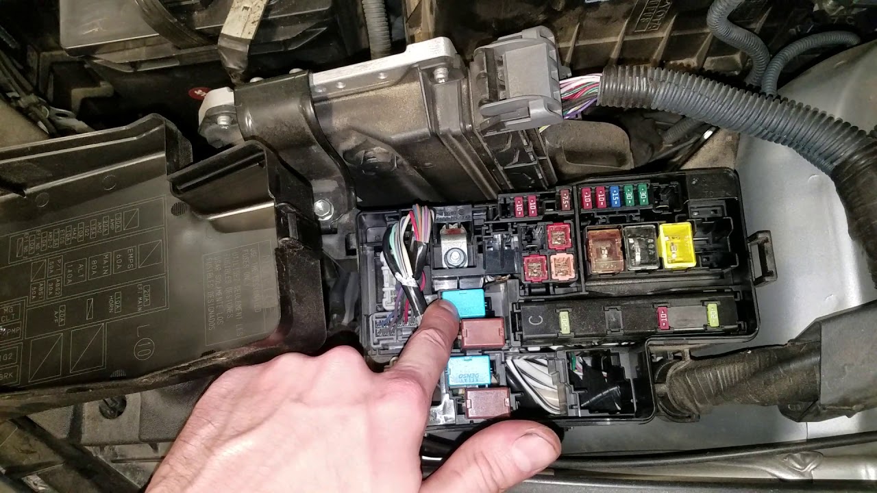 2011 RAV4 AC relay location