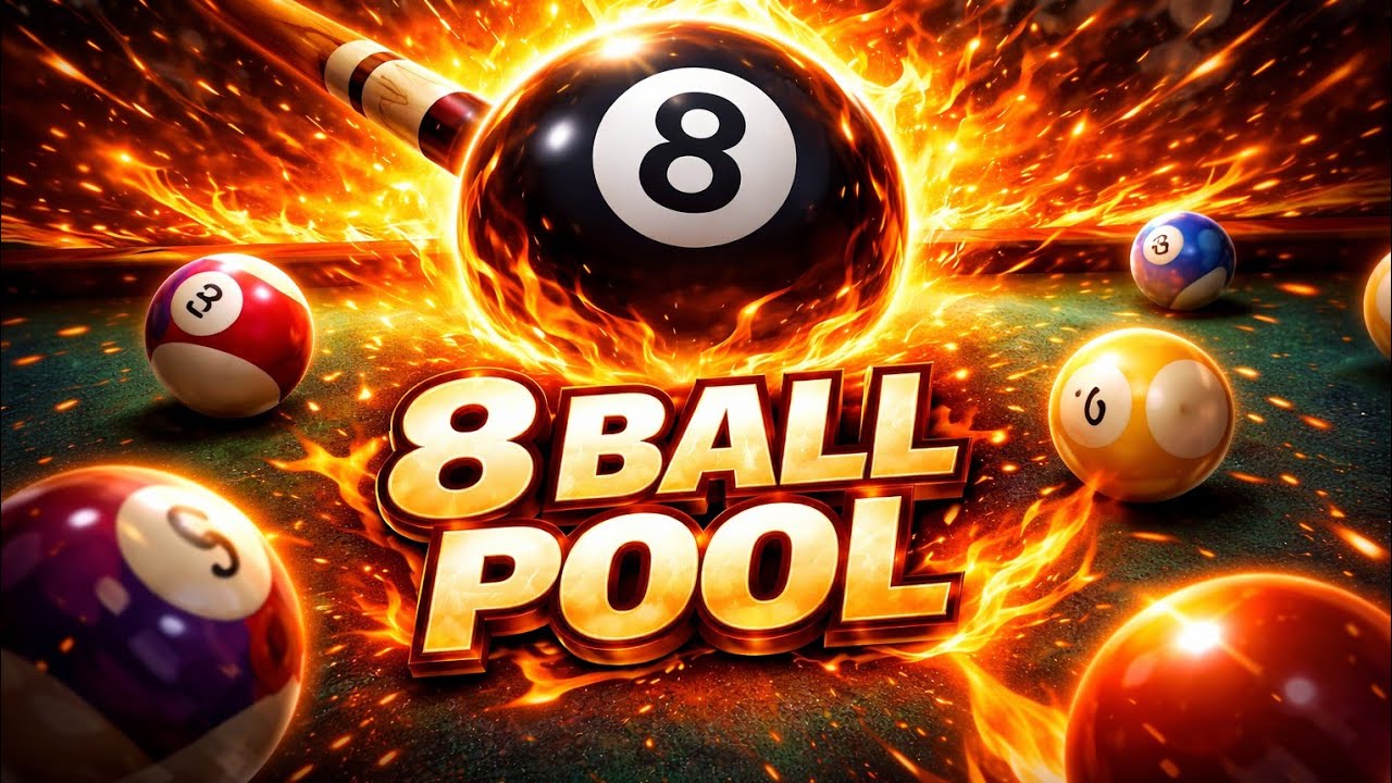INSANE FIRE SHOT 🔥 | 8 Ball Pool Gameplay | Don’t Miss This Shot! 🎱| #8ball #game #trending