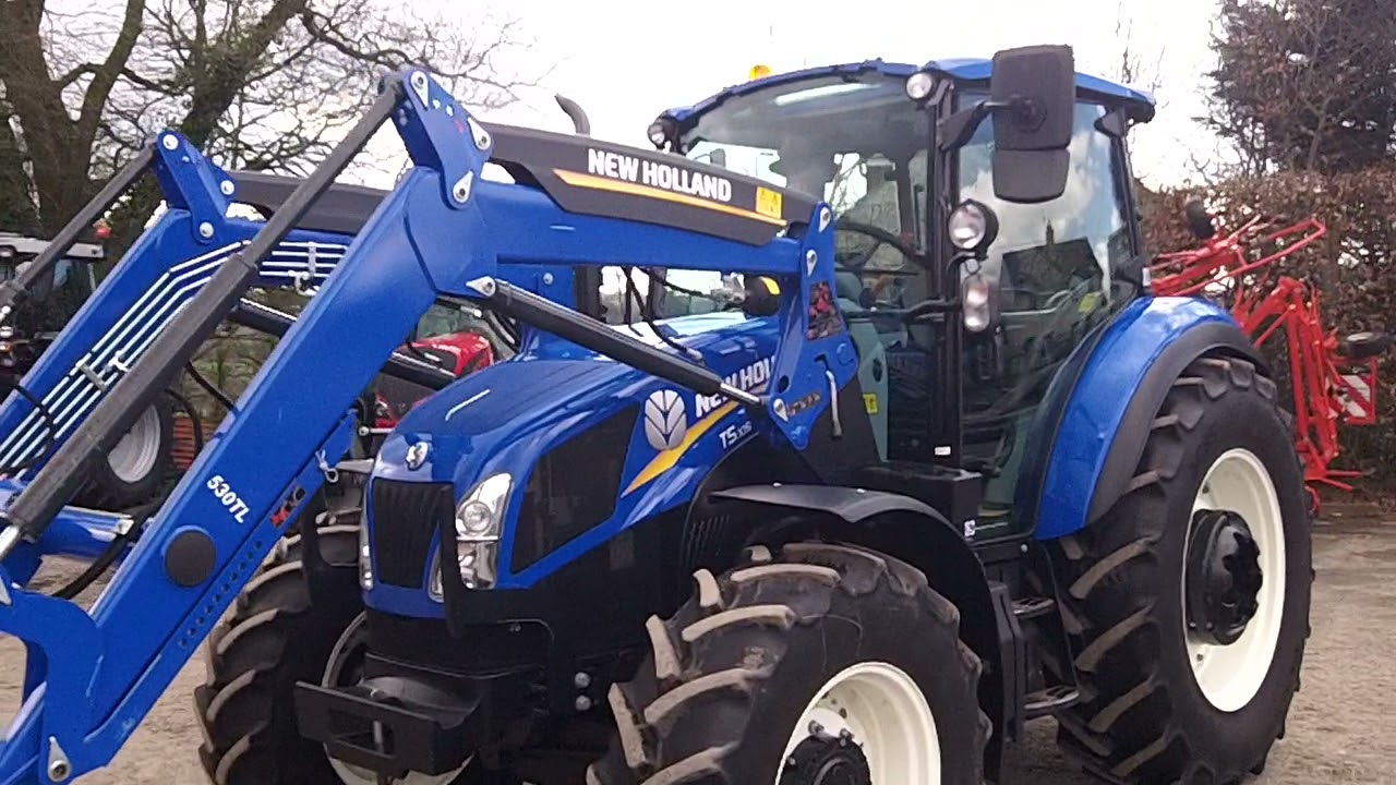 New Holland T5.105 c/w 530TL loader