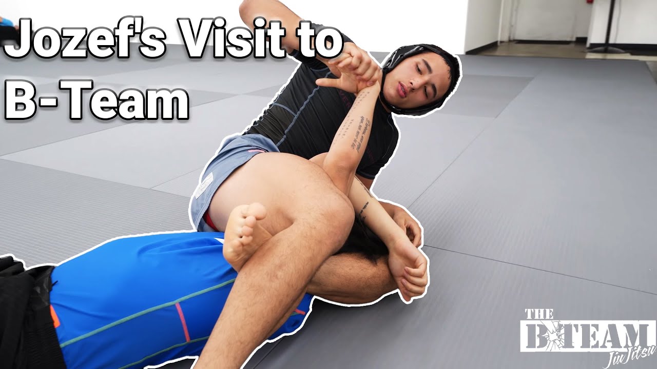Jozef's Visit to B-Team Jiu Jitsu 🥋 | Training Series #1 🏆