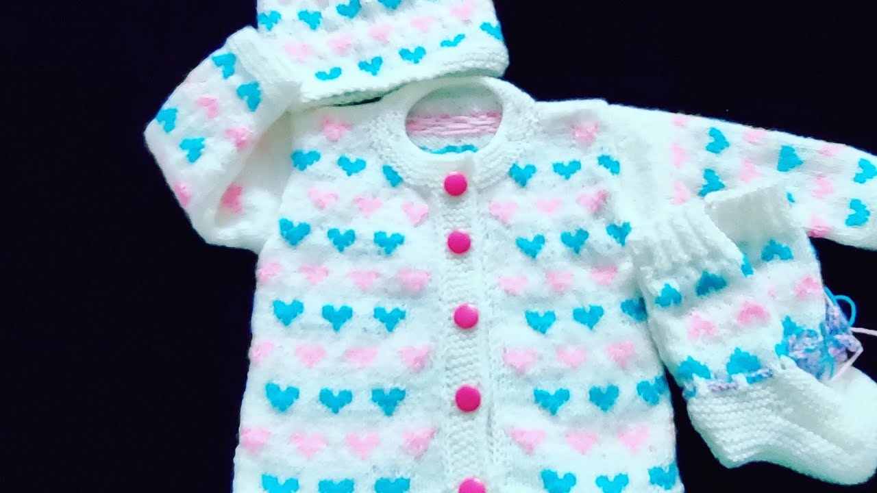 बहुत शानदार स्वेटर डिजाइन/New born baby sweater design/नए जन्मे बच्चे की स्वेटर डिजाइन
