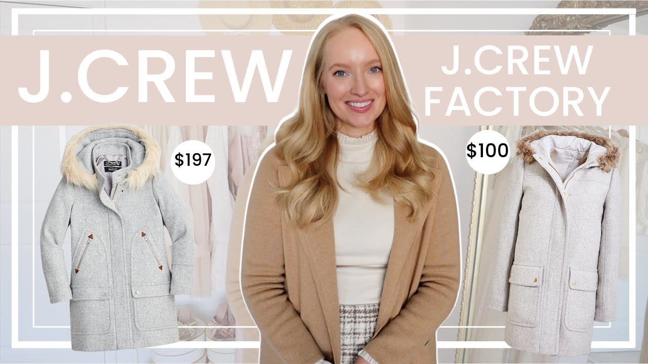 Comparing JCREW + JCREW FACTORY Quality | Black Friday Sale Try On Haul