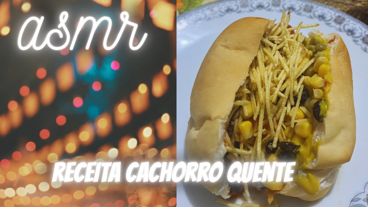 ASMR cozinhando- Cachorro quente / Voz em sussuros