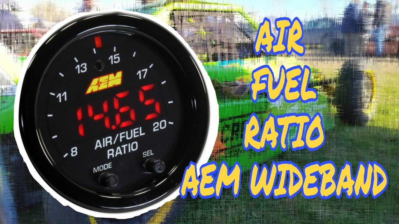 Sonda AFR Wideband AEM- Tenemos Wide en el auto !